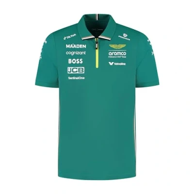 Imagen de Aston Martin F1 2025 Polo del Equipo para Hombre Verde Talla: M