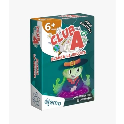 Imagen de Atomo Games Club A. Blanca la brujita. Juego Educativo +6 años para Trabajar Las sílabas trabadas