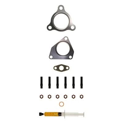 Imagen de AJUSA JTC11487 Juego de montaje, turbocompresor with studs, syringe oil con juntas instrucciones montaje AUDI: A6 C6 Berlina