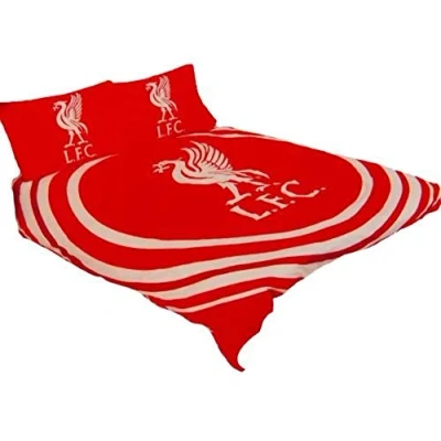 Imagen de Liverpool F.C. Juego de Funda edredón Reversible para Cama Doble