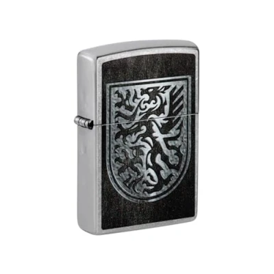 Imagen de Zippo Encendedor a Prueba de Viento Dragón Cromo Envejecido Imagen 540 Recargable Uso por Vida Llama Ajustable Caja Regalo Metal Hecho en EEUU
