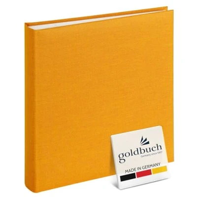 Imagen de Goldbuch Summertime Álbum de Fotos (25 x 25 cm, 60 páginas), Papel pergamino, Amarillo, cm