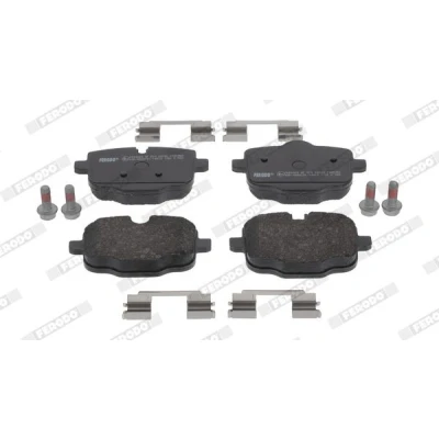 Imagen de FERODO FDB5056 Juego de pastillas freno preparado para indicador desgaste con accesorios BMW: X3, 5 Berlina, 7