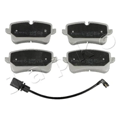 Imagen de JAPKO 510913 Juego de pastillas freno Eje trasero con contacto avisador desgaste AUDI: A6 C7 Avant, A4 B8 A5 Coupé, PORSCHE: Macan