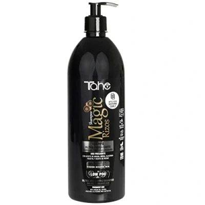 Imagen de Tahe Magic Rizos Champú Ultra Hidratante Low Poo para Cabellos Rizados y Ondulados (1000 ml)