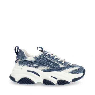Imagen de Steve Madden Possession Zapatillas, Mujer, Talla: 36, Blue denim Zapatos