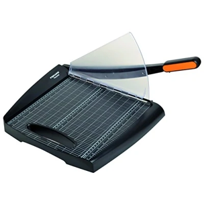Imagen de Fiskars Guillotina Bypass Reciclada, A4, 30 cm, Negro, 1004638