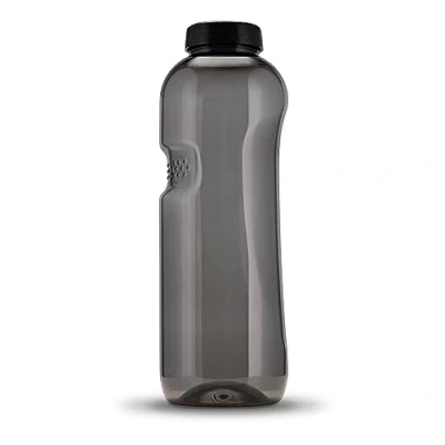 Imagen de Kavodrink Tritan Botella de agua 1,0 l, color negro, sin BPA, 1000 ml