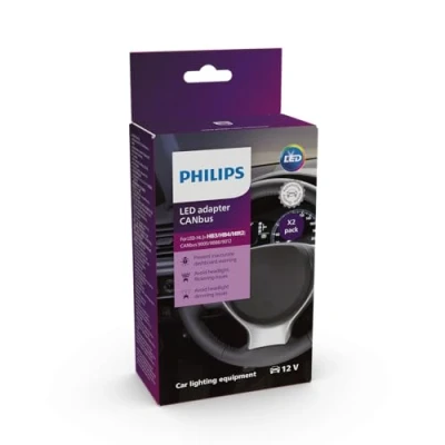 Imagen de Philips Adaptador CANbus LED (HB3/HB4/HIR2), solución 3 en 1, set de2