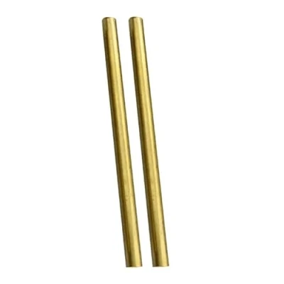 Imagen de YTGZS H62 Barra De Latón Varilla Barras Redondas Sólidas Hardware para RC Modelo y DIY Longitud 600mm 2 Piezas,Diameter: 5mm