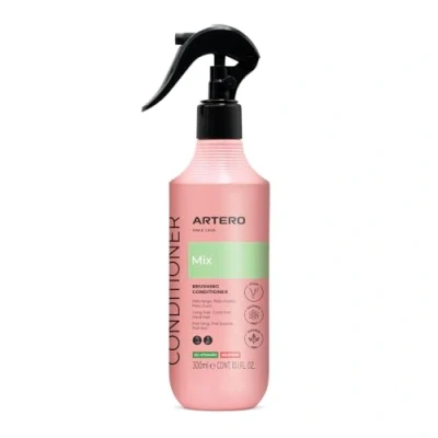 Imagen de Artero Mix. Acondicionador Multifase para Perros y Gatos, Desenreda e Hidrata el Pelaje. Ideal Todo Tipo de Pelo, Uso Diario Profesional. Sin aclarado. Reduce Tiempo Secado. 250 ml
