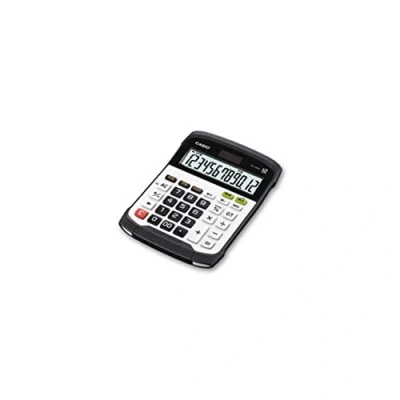 Imagen de Casio WD 320MT Calculadora de sobremesa, 3.6 x 14.5 19.5 cm, color blanco y negro