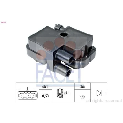 Imagen de Bobina de encendido FACET 9.6317