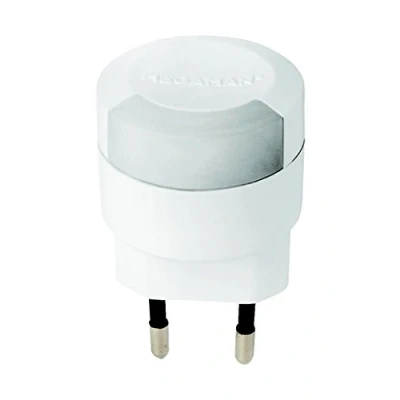 Imagen de Megaman Lámpara de noche plástico, 0,2 W, color blanco, MM00103