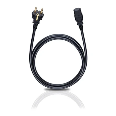 Imagen de Oehlbach D1C17040 Cable de alimentación, 1.5 m, color negro