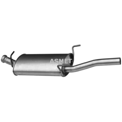Imagen de ASMET 23.016 Silenciador trasero SAAB: 9 3 Hatchback