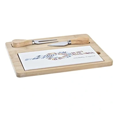 Imagen de DKD Home Decor Tabla para quesos, Estándar