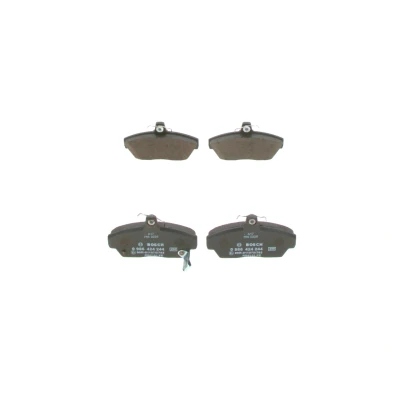 Imagen de BOSCH 0 986 424 244 Juego de pastillas freno Low Metallic con avisador acústico desgaste ROVER: 200 Hatchback, Cabrio, 400 Berlina