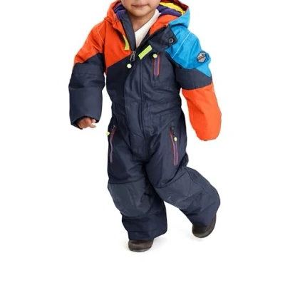 Imagen de Killtec Kesley Mini Mono de esquí con Capucha y faldón para la Nieve, Boys, Azul Marino, 122/128
