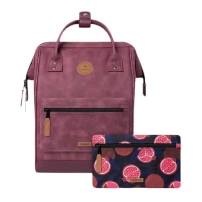 Imagen de Cabaïa Modelo Delhi Mochila con 2 bolsillos Mediana 23L Repelente al agua y Garantía de por vida Elegante para Hombre Mujer Escuela, Viajes Negocios Certificado Vegano