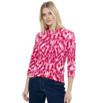 Imagen de CECIL AOP Collar de pie con Puerta gathe, Mujeres, Rosa Sorbet, M