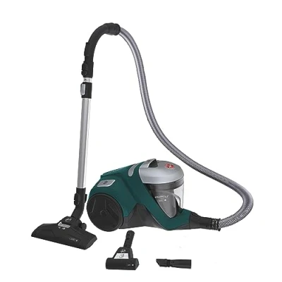 Imagen de HOOVER Aspiradora de Trineo Especial Alergias, Sin Bolsa, 850W, Filtro HEPA 13, Ciclónico, Depósito 2L, Cable 7m HP300