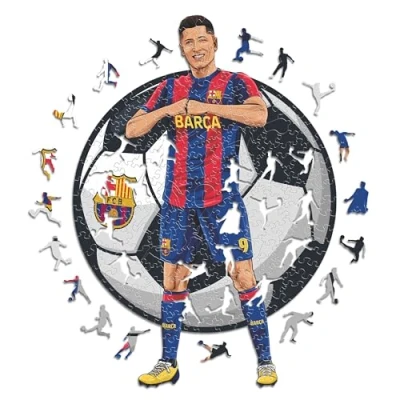 Imagen de Iconic Puzzles Wooden Sporting CP Puzzle de Madera, Multicolor, S, 150 Pcs (sostenible)