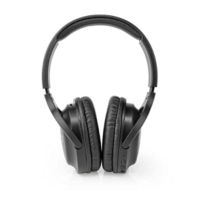 Imagen de NEDIS Wireless Over Ear Headphones Maximum Battery Play Time: 20 hrs Built in Microphone Press Control Voice Support Volume