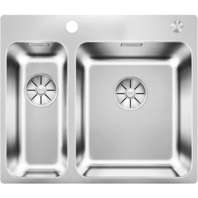 Imagen de Blanco 526132 Fregadero de cocina acero inoxidable, 60 cm Unterschrank