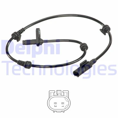 Imagen de DELPHI SS20552 Sensor de ABS activo 700 MERCEDES BENZ: Clase E T modell, Berlina