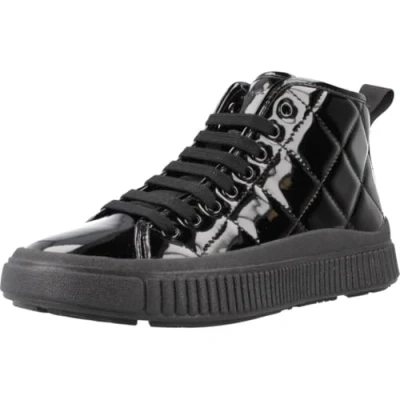Imagen de Geox J Laquinny Botines con plataforma, Mujer, Talla: 29, Noir Zapatos