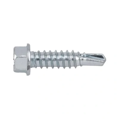 Imagen de Index ARE6350 Tornillo punta broca reducida cabeza hexagonal 8 mm zincado 6,3 x 50