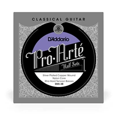 Imagen de D&#039;Addario SNX 3B Pro Arte Silver and Copper Plated Bass String Set