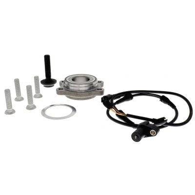 Imagen de VEMO V10 72 8809 Juego de cojinete rueda Eje delantero, derecha, izquierda con sensor, revoluciones 95 AUDI: A4 B6 Berlina
