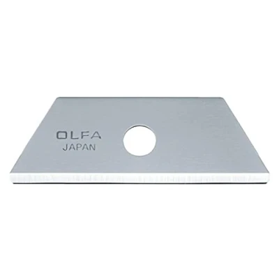 Imagen de Olfa RSKB 2/5B Pack de 5 cuchillas trapezoidales 50 x 17,5 0,6 mm