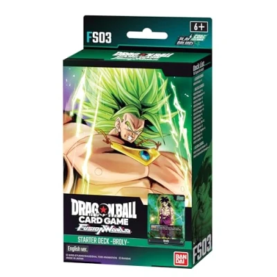 Imagen de DRAGON BALL SUPER TCG: FUSION WORLD: BROLY STARTER DECK 03 (FS03)