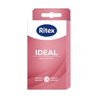 Imagen de RITEX ideal 20 preservativi extra Entornos &amp; delicados para una scorrevolezza perfecto Made in Germany