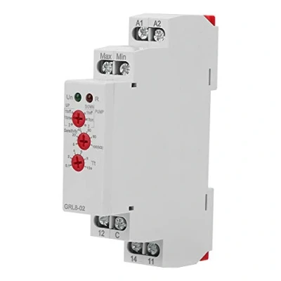 Imagen de Controlador de nivel Agua, GRL8 02 Relé control agua AC / DC 24V 240V