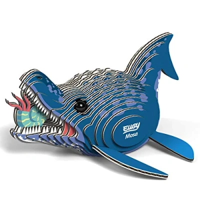 Imagen de EUGY 062 Mosasaurio. Eco Friendly 3D Paper Puzzle Dinosaurios