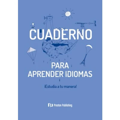 Imagen de CUADERNO PARA APRENDER IDIOMAS AZUL