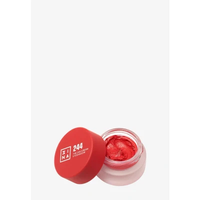 Imagen de 3INA MAKEUP The 24H Cream Eyeshadow 244 Sombra de Ojos Rojo Duración en Crema &amp; Waterproof Acabado Mate Brillante Metálico Vegan Cruelty Free
