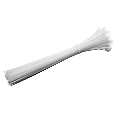 Imagen de Meister Presilla 380 x 7,8 mm, 25 Unidades, Color Blanco, 7452390