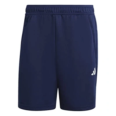 Imagen de adidas Hombre Train Essentials All Set Training Shorts, dark blue/white, M Tall