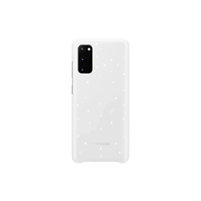 Imagen de Carcasa Galaxy S20 Leds Inteligentes Compatible Qi Original Samsung Blanco