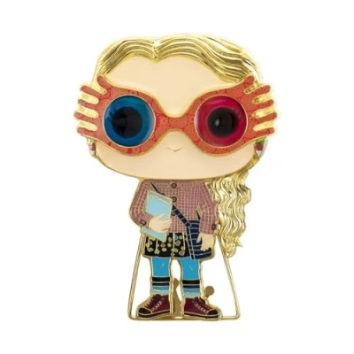 Imagen de Funko Large Pop! Enamel Pin Luna Lovegood Harry Potter: Group Pins de Esmalte Broche Coleccionable para Mochilas Y Bolsos Idea Regalo Mercancia Oficial