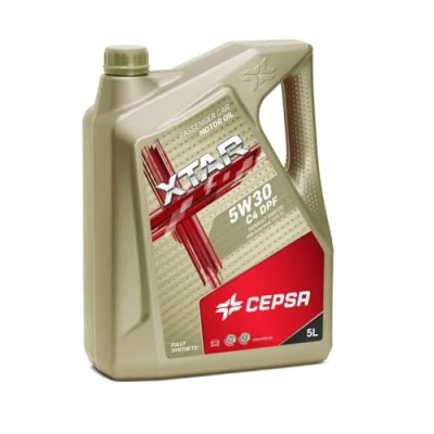 Imagen de Cepsa XTAR C4 DPF 5W 30 5L Aceite de motor 513903090 MERCEDES BENZ: Clase C Sedán, E RENAULT: CLIO 2, 3, MEGANE 2