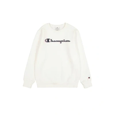 Imagen de Champion Legacy Boy Big Logo Sweatshirt, Sudadera Niños, White (WW001),