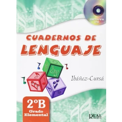 Imagen de Cuadernos de Lenguaje, 2B (Grado Elemental Nueva Edición) (RM Lenguaje musical)