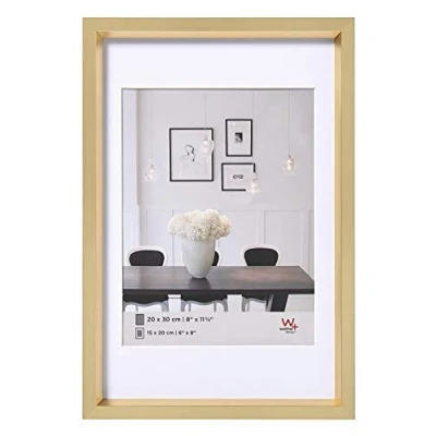 Imagen de Walther Design Steel Style Marco de plástico 010X015 oro