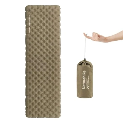 Imagen de Naturehike Camping Colchoneta Hinchable Ultraligera Impermeable Duradera con Valor 3.2 R para Trekking Senderismo Mochilero